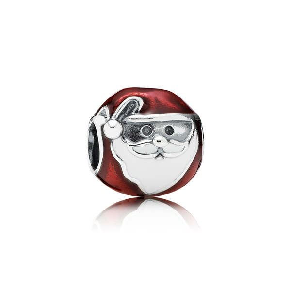 Jolly Father Christmas Charm